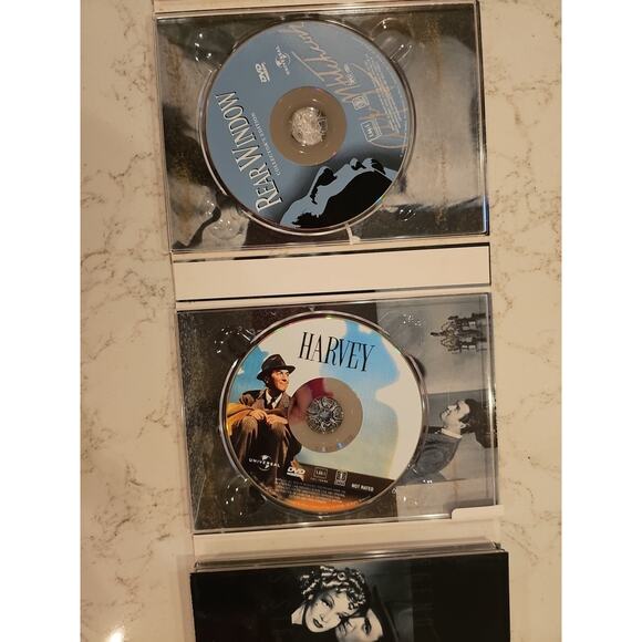 James Stewart Hollywood Legend Collection DVD 2004 5 Disc Set Harvey Vertigo EUC - Picture 7 of 7